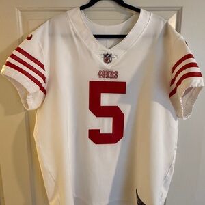 Trey Lance San Francisco 49ers Nike Vapor Elite Jersey - White